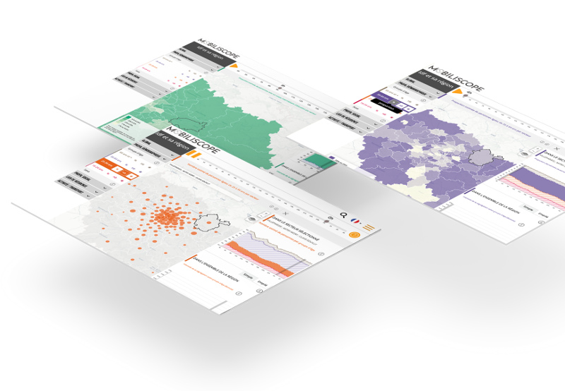 Application web Le Mobiliscope pour le CNRS
